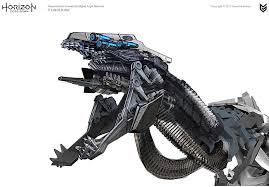 Artstation Horizon Zero Dawn Thunderjaw Miguel Martinez Horizon Zero Dawn Robot Concept Art Robots Concept