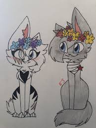 Image of warrior cat couple coloring pages warriors cats drawing at. Images Of Anime Warrior Cat Drawings Easy