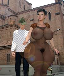 RVAComics Barbara nude render tease