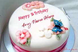 Birthday Cake With Name And Photo Edit Download Download Free Lovely Birthday Cake With Name Edit Write Your Name On Flower Bir Download Free In 2020 Birthday Cake With Flowers Birthday Wishes Cake Cake Name
