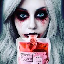PERMORMAK Blood Bag for Drinks,Reusable Energy Drink Blood Bags Containers  Drink Pouches Gag, IV Blood Bags, 150ml Halloween Drink Container Zombie  Vampire Halloween Party Props Decoration