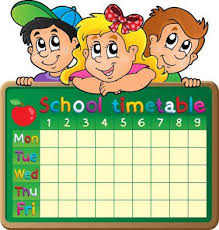 Image Result For Designs For Time Table Charts School