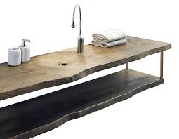 Holz ist haltbar, relativ leicht und trotzdem widerstandsfähig. Woodbasin Besondere Waschtische Aus Holz