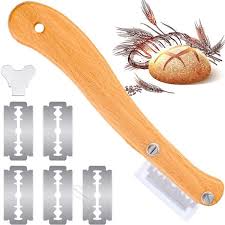 Couteau A Pain Lame A Pain Lame Boulanger Avec 5 Acier Inoxydable Lames Pour Pain Baguette Pate Bretzel Achat Vente Couteau De Cuisine Couteau A Pain Lame A Pain Cdiscount
