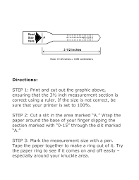 Sizer Printable Ring Size Chart Printable Ring Size Chart Pdf