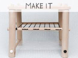 Fabriquer Un Tabouret En Bois Et Cordages Tabouret Bois Fabriquer Une Table Basse Coffre De Rangement