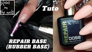 Rubber Base Repair Base Un Rallongement Pour Une Pose En Vernis Semi Per En 2020 Ongles Styles Video Tuto Chablon