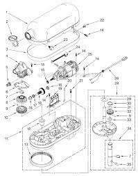Today, a nearly endless combination of sizes, styles, attachments, and accessories allows makers to find a unique stand mixer that is perfectly them. Kitchenaid 4kg25h3x Parts List And Diagram Series 5 Ereplacementparts Com Kitchenaid Mikser Kitchenaid Kitchenaid Artisan