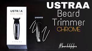 Ustraa Beard Trimmer Chrome Unboxing Review Bearded Chokra Youtube