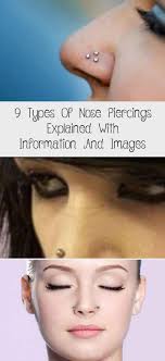 9 types of nose piercings explained with information and images piercing do explai nose piercing nose piercing jewelry double nostril piercing