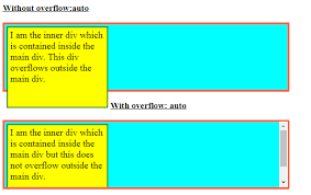 Text With And Without Css Overflow Css Tutorial Css Computer Basics