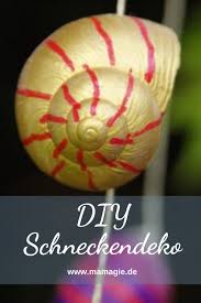 Bunte Schneckenhauser Als Gartendeko In 2020 Ideen Zum Selbermachen Fur Kinder Diy Ideen Weihnachten Basteln Mit Naturmaterialien