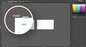 How to make a colorful business card in adobe illustrator. How To Make A Business Card Template With Bleeds In Adobe Illustrator Graphicmama Blog