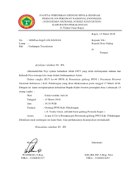 Contoh surat undangan pengajian dari karang taruna. Surat Undangan Tasyakuran Peresmian Gedung Ppni