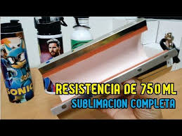 Sublimar Botellas Por Completo Usando Resistencia De 750ml Youtube Botellas Sublimados Sublimacion