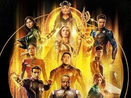 Campeões de Bilheteria :: Do Oscar ao UCM: relembre como a diretora Chloé Zhao reinventou a Marvel em Eternos, filme deste domingo (11/01) - Papo de Cinema