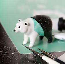 Tiny Animal Sculptures That I Create From Polymer Clay Bored Panda 35 diy craft figures made with paper wire.