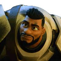 Serious Look Sabo Brok Sticker