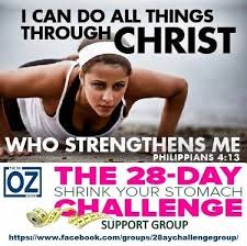 28 Day Shrink Your Stomach Challenge Support Group Facebook