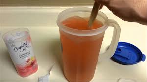 Crystal Light Raspberry Lemonade Drink Mix Review Youtube