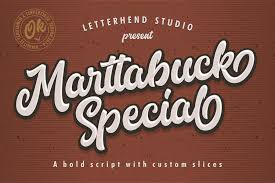 Download Marttabuck Font By Letterhend Creative Fabrica SVG Cut Files