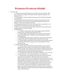 Peraturan sekolah tentang tata tertib peserta didik. Peraturan Sekolah Cute766