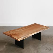 Shop from coffee tables, like the rustic reclaimed barnwood coffee table or the catalina 36 round cocktail table, while discovering new home products and designs. Maple Coffee Table No 137 Elko Hardwoods Modern Live Edge Furniture Dining Coffee Tables Desks Benches