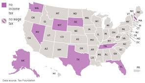 Property tax regularly ranks among the least popular forms of taxation in the united states. 9 States That Don T Have An Income Tax