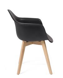 La chaise avec accoudoirs doit son succès et sa popularité au confort qu'elle offre à celui qui s'y assoit. Lot De 2 Fauteuils Scandinaves Design Lima Kayelles Com