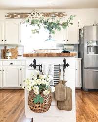 Who Else Loves Tons Of Natural Light If You Couldn T Tell We Just Adore Mydiyhappyhome Kitche Farmhouse Kitchen Decor Kitchen Island Decor Kitchen Decor