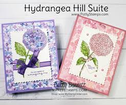 Stampin up card ideas 2021. Hydrangea Hill Suite Product Review And Video Patty Stamps
