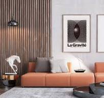 Wall Interior Deco Wooden Slat Panel Natural Oak Acoustic Wall Panel