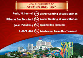 A bus ticket from klia to kl sentral goes for rm10. Great News Newly Launched Bus Routes From Kuala Lumpur To Genting Highlands