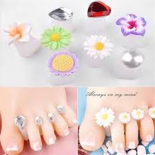 Pink manicure and pedicure with a orchid flower isolated. 8pcs Toe Separator Soft Silicone Foot Nail Art Tools Pedicure Barber Supply Diy 2 25 Picclick Uk