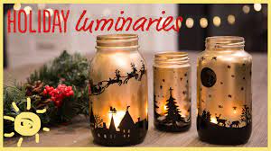 Price and stock could change after publish date, and we may make money from these links. Diy Holiday Mason Jar Luminaries Youtube