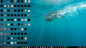 Windows 10 Desktop Icons Displayed As Black Squares Windows Microsoft Community