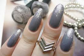 Best nail design ideas one of the best nail designs … its gray color. Mani Monday Glittering Gray Kaitlyn Elisabeth Beauty