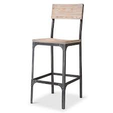Franklin 29 Barstool Steel Natural The Industrial Shop Target Bar Stools Metal Wood Bar Stool Counter Stools