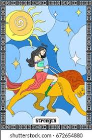 By understanding the meaning of tarot cards, you can gain much more insight from each of your readings. Illustration Card Tarot Meaning Strength Stock Vector Royalty Free 672654880