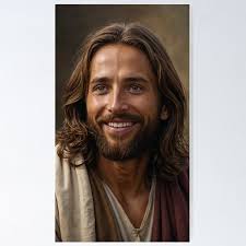 Jesus Smiling Posters for Sale