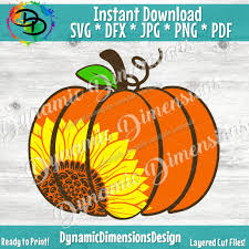 Download Sunflower Pumpkin Svg Png Dynamic Dimensions