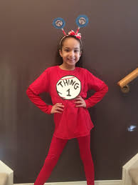 Diy thing 1 and thing 2 shirts, featuring the lovable duo from the dr. Jackie Patterson Pa Twitter Story Book Character Day At School Leah S Book Theme Diy Costume Choice Is Cat In The Hat Thing 1 Thing 2
