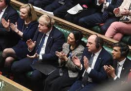 Ukrainian president volodymyr zelensky played a graphic video,. Zelensky Speech Mps Rise As One In Show Of Solidarity With Ukraine Bbc News