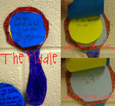 Math Detective Students Write Riddles On The Magnifying Glass And Answers Under The Flap Math Riddles Early Learning Math Math Blog