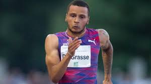 Andre de grasse is a canadian sprinter. Andre De Grasse Wins Virtual Return To Track At Inspiration Games Sportsnet Ca