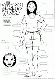 Check out the french words you'll need to use when you are talking about body parts. Body Parts Coloring Pages For Kids Coloring Home