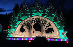 Christmas Electric Light Parade Floats Hot Wire Foam Factory Christmas Parade Floats Parade Float Christmas Parade