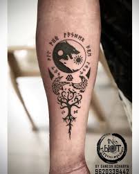 Viking tattoos are popular because viking left a mark in history. 5hrs Permanent Viking Tattoo 15000 Rs 500 Inch Inkblot Tattoo Art Studio Id 22910842255