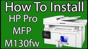 Download the latest drivers, firmware, and software for your hp laserjet pro mfp m130fw.this is hp's official website that will help automatically detect and download the correct drivers free of cost for your hp computing and printing products for windows and mac operating system. How To Install Hp Laserjet Pro Mfp M130fw Bangla Youtube