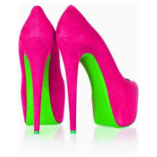 Green With Envy El Mejor Vicio Del Mundo Pinterest Green Ombre And Neon Heels High Heels Fabulous Shoes